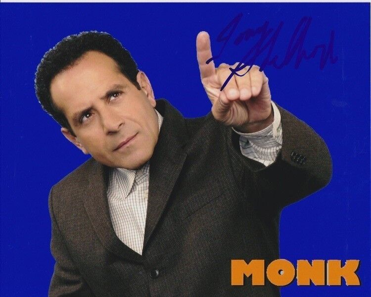 TONY SHALHOUB signed autographed ADRIAN MONK Photo Poster painting