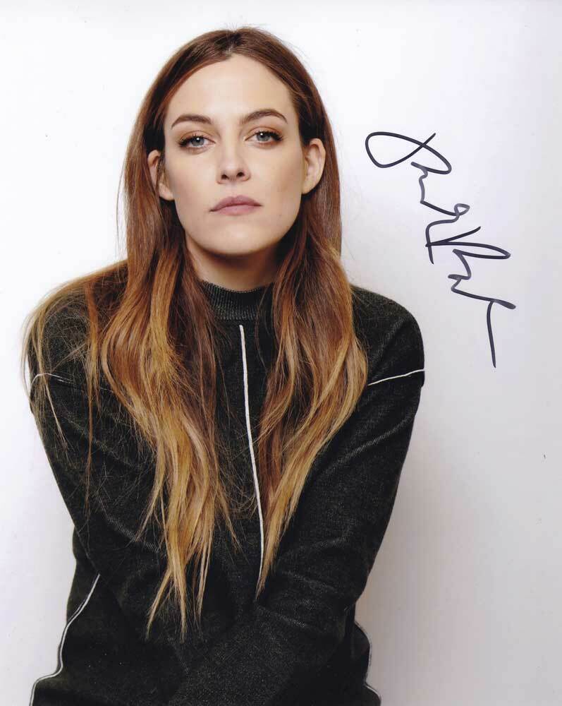 Riley Keough In-person AUTHENTIC Autographed Photo Poster painting SHA #47269