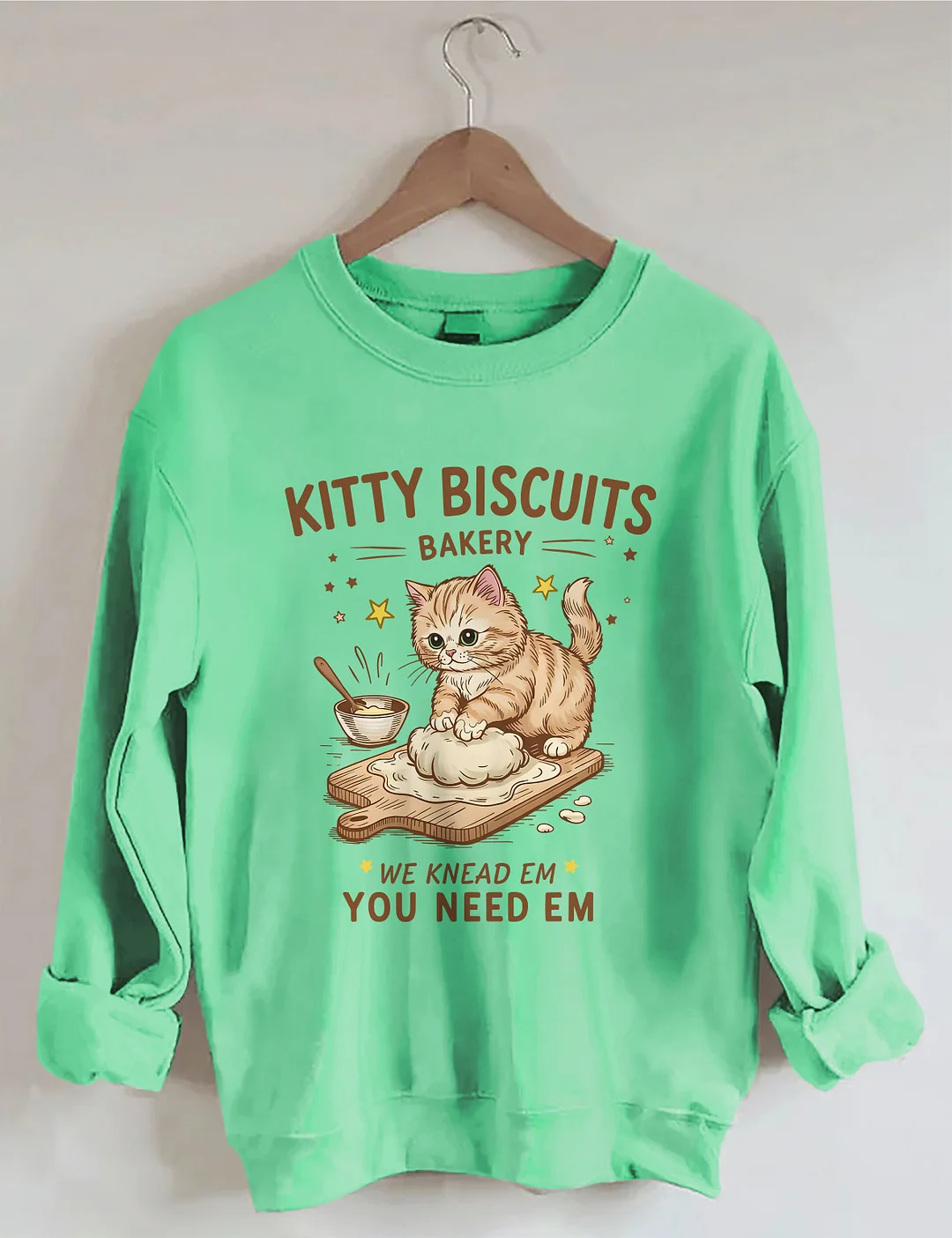 Kitty Biscuits Bakery Sweatshirt