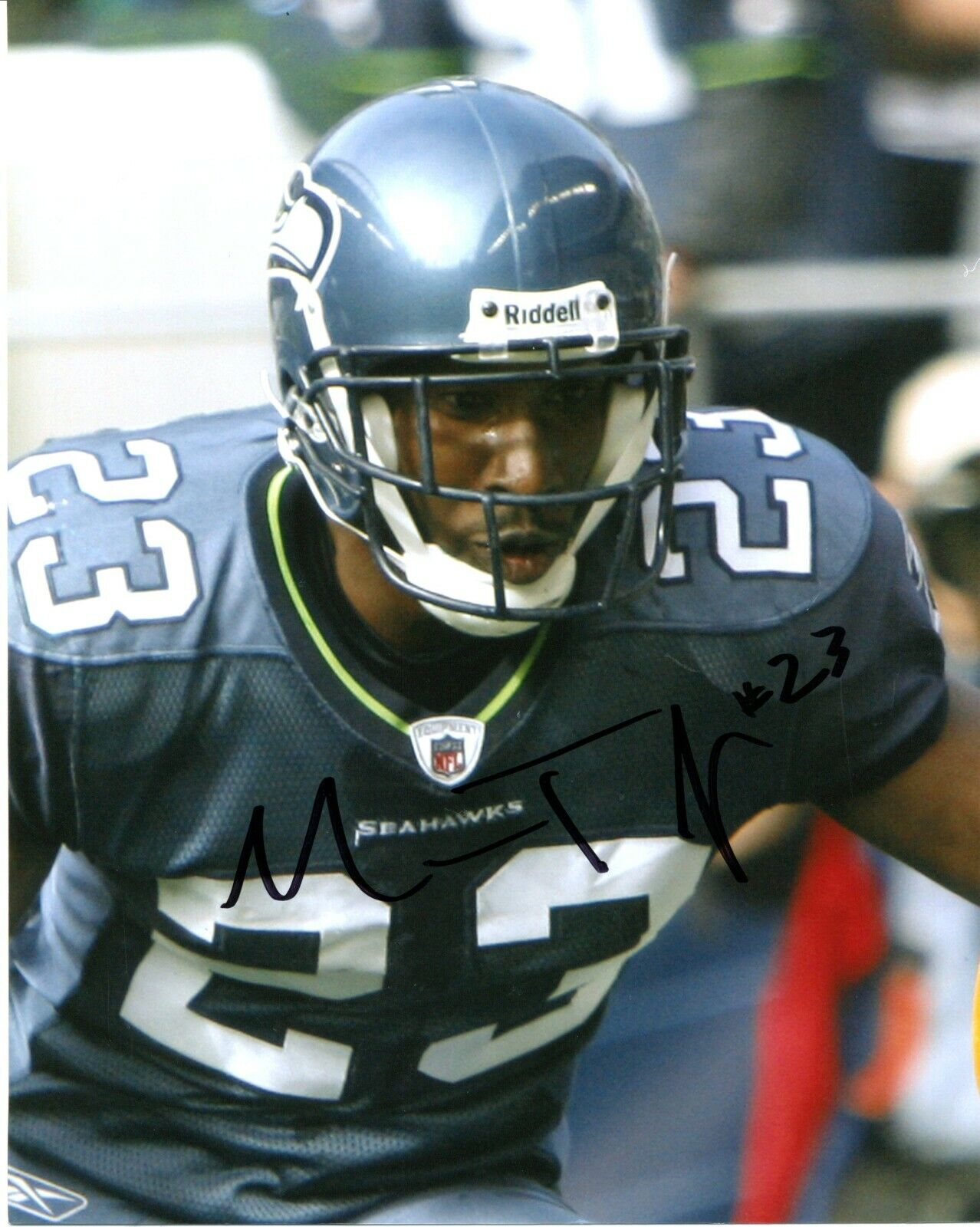 Marcus Trufant Seattle Seahawks Autographed Signed 8x10 Photo Poster painting CFS Holo COA