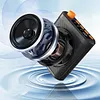 Voice Amplifier with Dual Lavalier Lapel Clip BT Microphone Portable Speaker Megaphone for Streaming Class Speech Meeting Yoga Guides