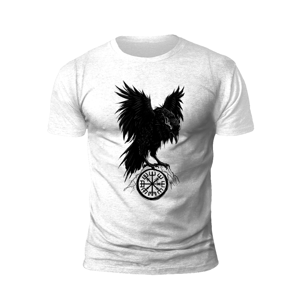 Norse Raven T-Shirt: Guardian of the North