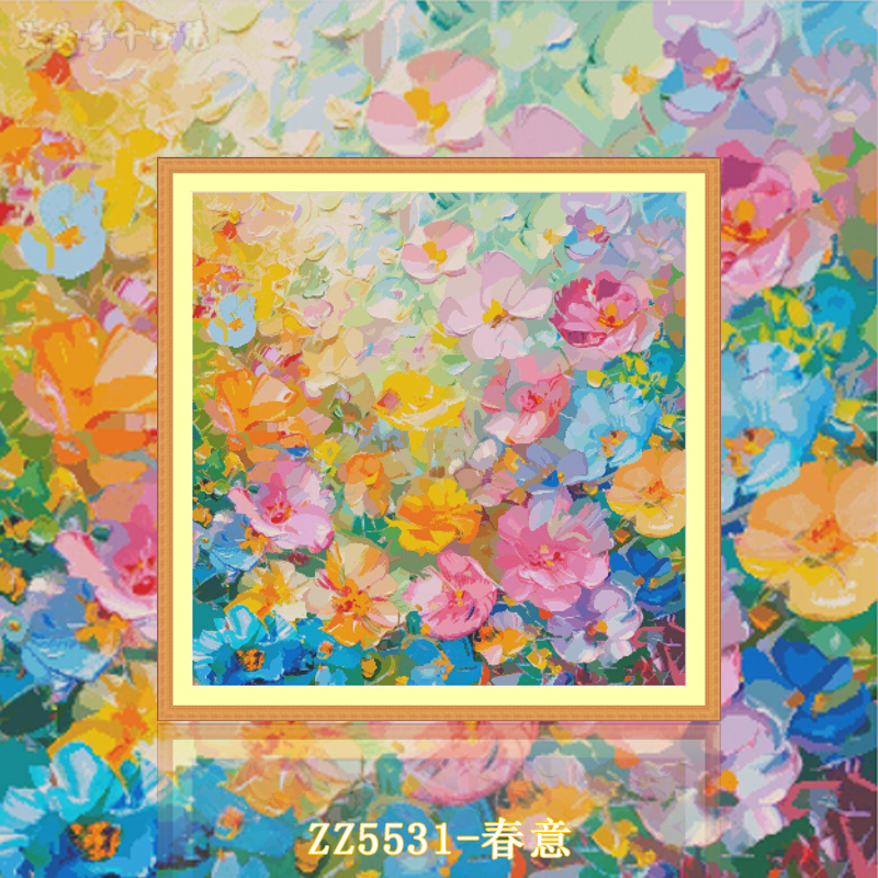 [ZZ5531-Spring Meaning]  Painting Fairy Cross Stitch