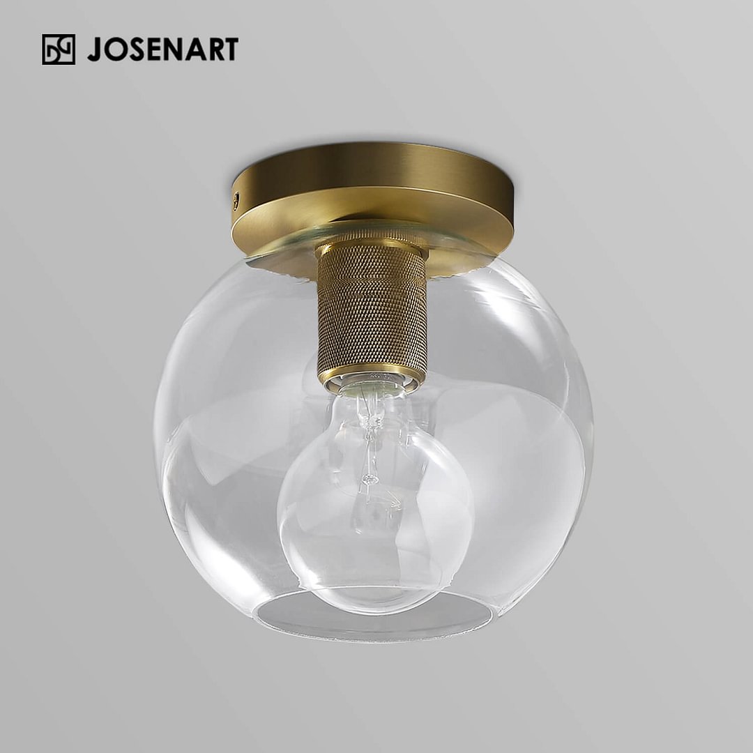 Vintage Glass Ceiling Light-Type B Josenart