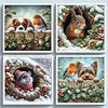 (Multi-Style) Animal-11CT Stamped Cross Stitch 40*40cm/15.75*15.75in tapestrymarket