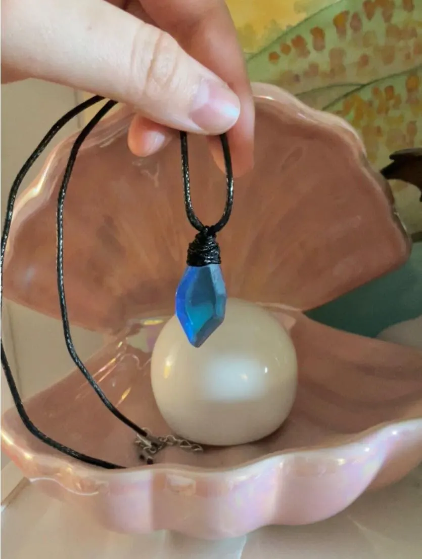 H2o Just Add Water Crystal Mermaid Necklace