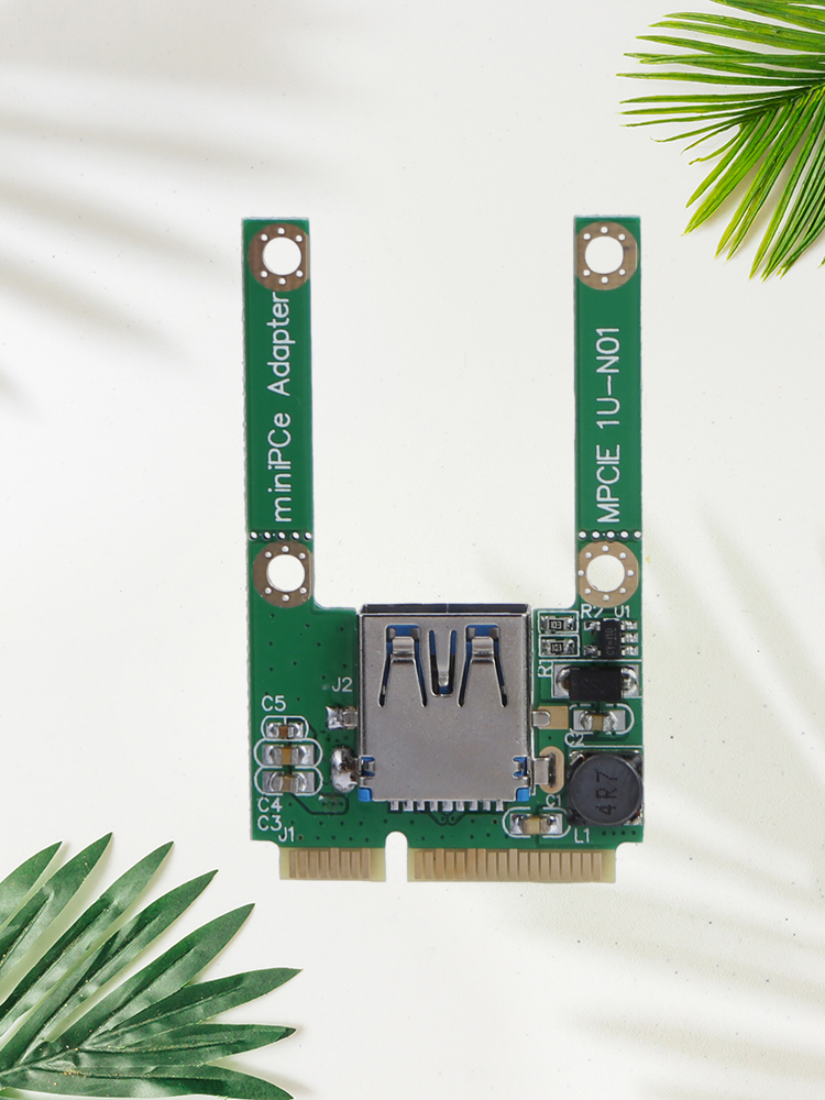 

Mini PCI-E to USB3.0 PCI Express Card PCI-E to USB 3.0 Expansion Card, 501 Original