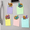 6Pcs Diamond Painting Acrylic Sunflower Buttefly Wall Clips for Poster Photo Light