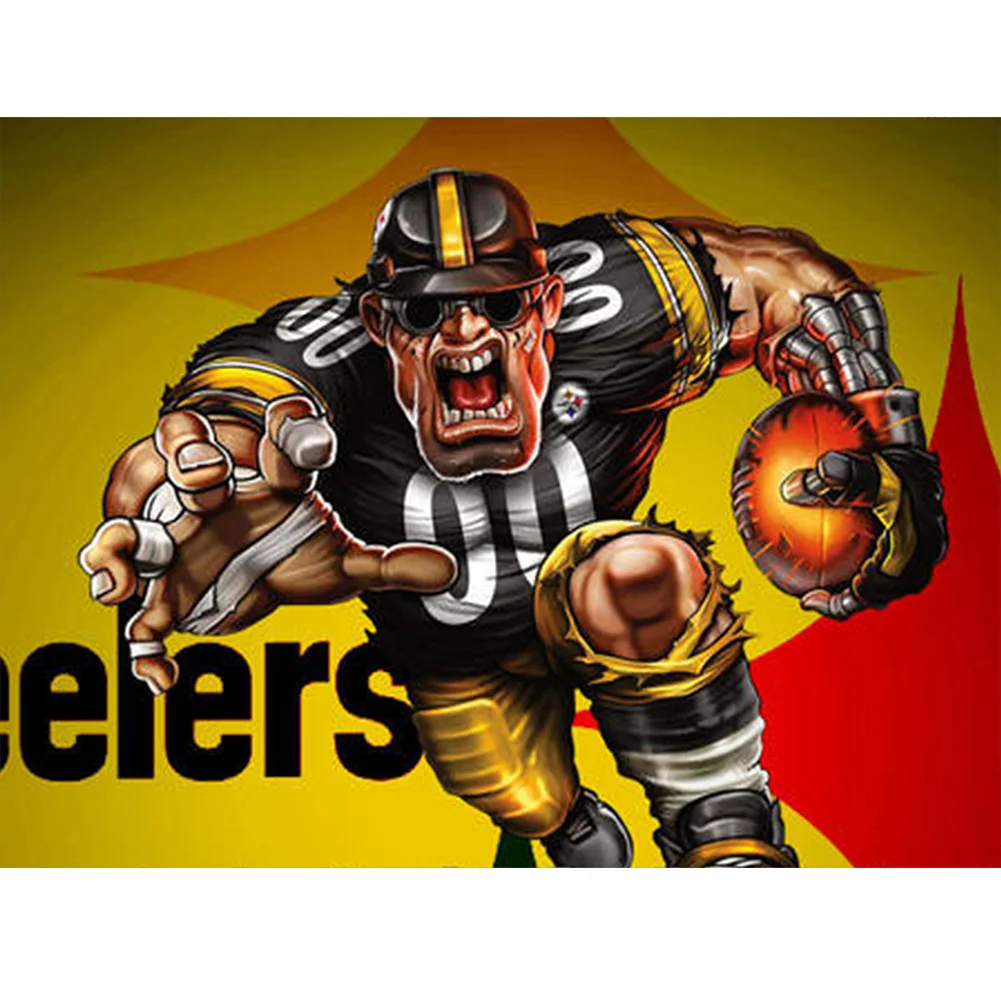 Full Round Diamond Painting - Pittsburgh Steelers(30*40cm)