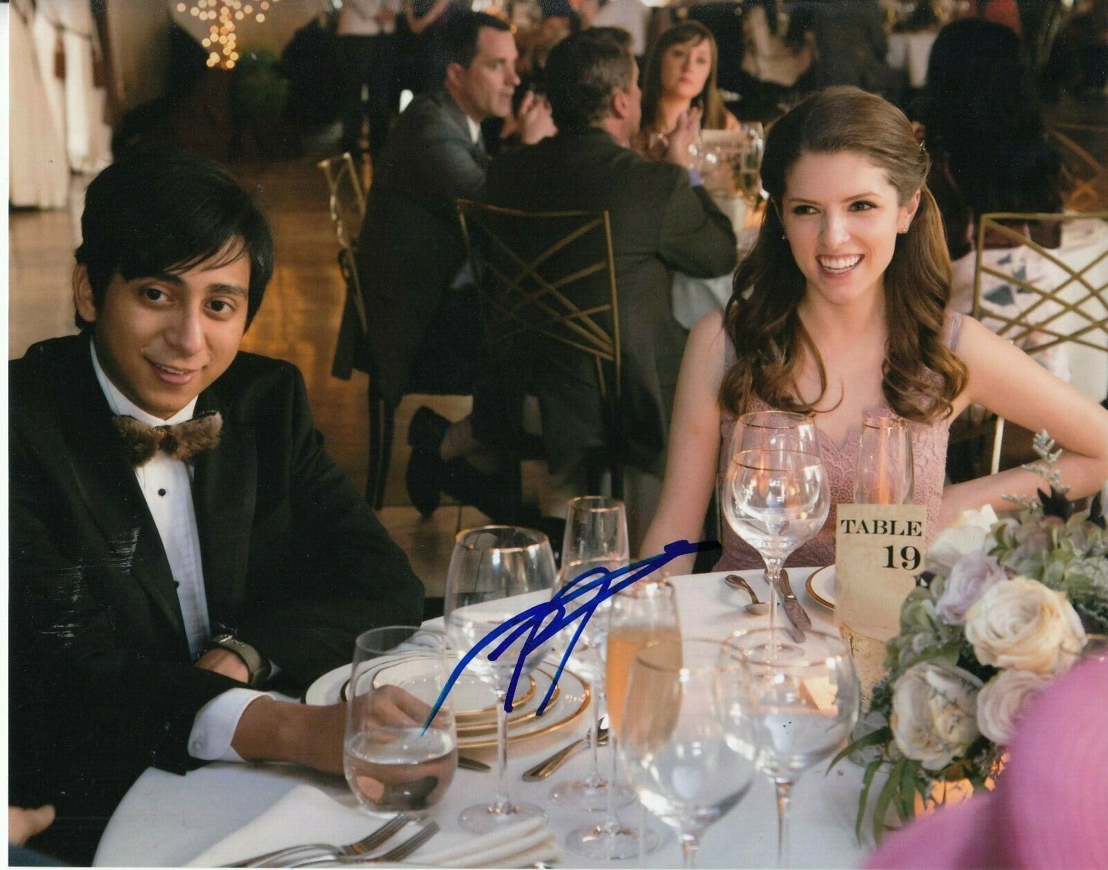 TONY REVOLORI signed (Table 19) Movie 8X10 Photo Poster painting *Renzo Eckberg* W/COA