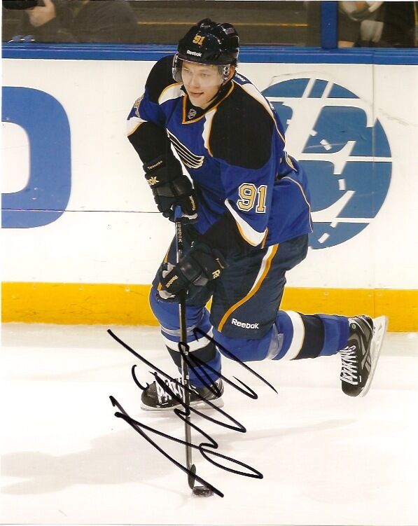 St Louis Blues Vladimir Tarasenko Autographed Signed 8x10 Photo Poster painting COA PROOF TWO