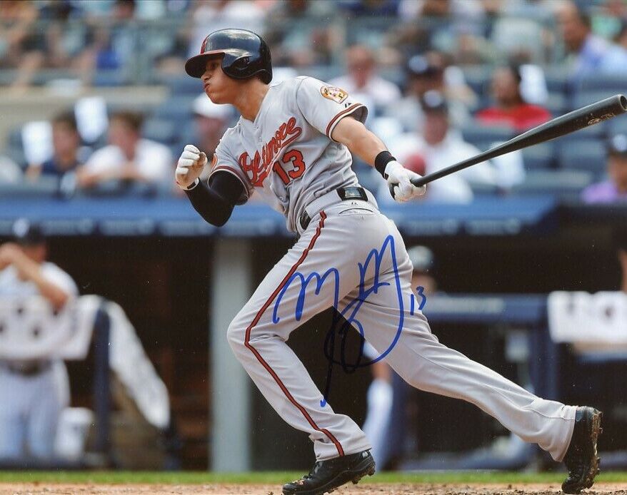 MANNY MACHADO SIGNED AUTOGRAPH 8X10 Photo Poster painting ORIOLES PADRES