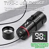 LED Dive Light Rechargeable Scuba Diving Flashlight Underwater Light for Diving