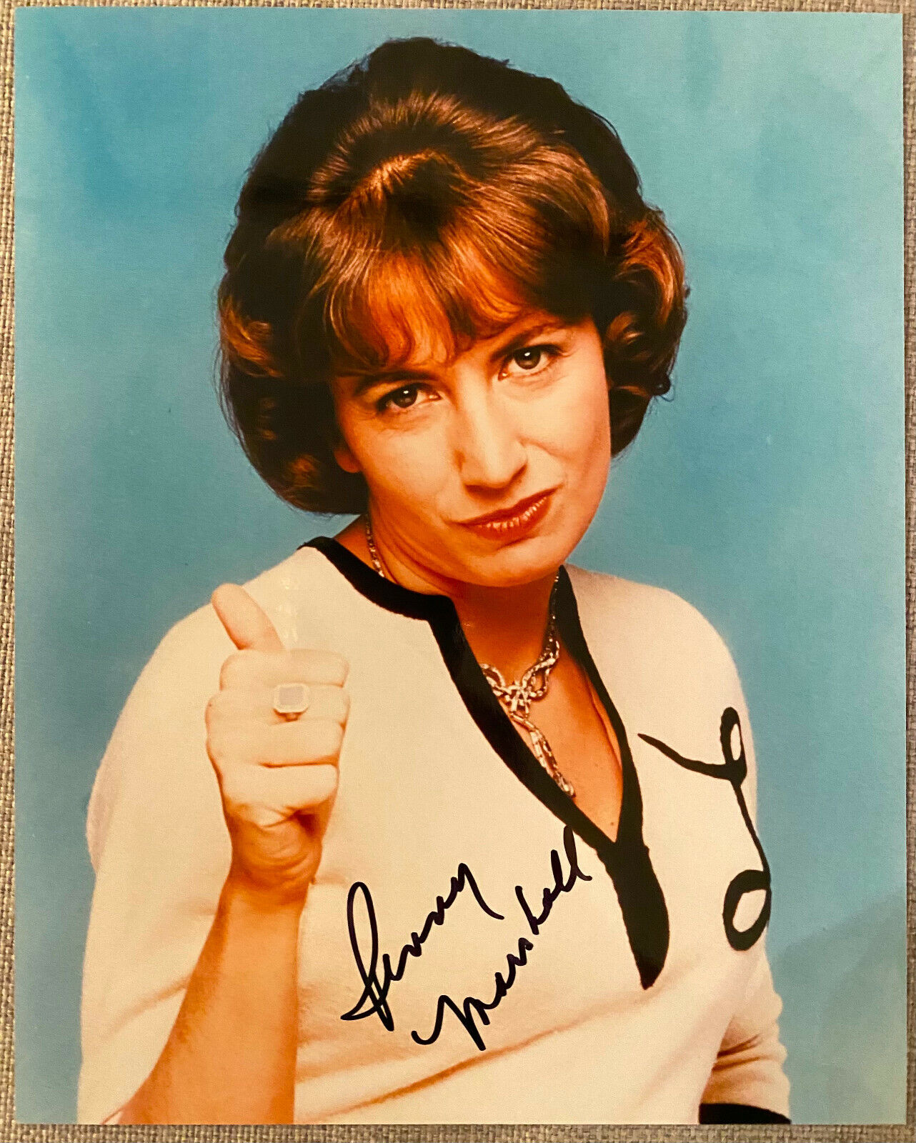 Penny Marshall Signed In-Person Laverne & Shirley 8x10 Photo Poster painting - Authentic, RIP