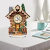 Wooden House - 5D DIY Clock