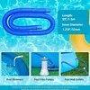 1.5m Swimming Pool Pump Replacement Hose Leak-Proof Inflatable Hot Spring Pools Hose 32mm Above Ground Pools Filtration Pump Hoses For INTEX 300/330/530/1000 Accessory