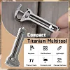Pocket Tools - Compact Titanium Multi-Tools at Your Fingertips