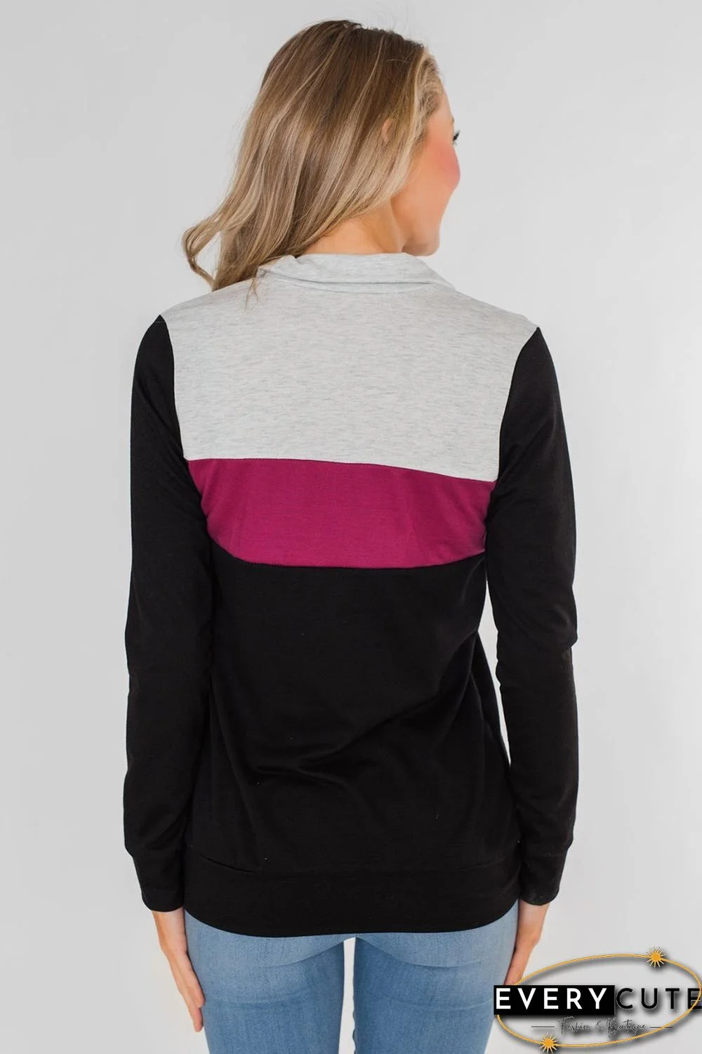 Rose On the Go Quarter Zip Pullover