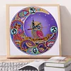 DIY Special Shaped Diamond Painting Wall Clock Craft Art Decor