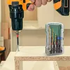 10-Piece Impact Driver Bit Set with Portable Hard Case Hex Shank Twist Drill Bit & Socket Set Impact Resistant Portable Power Tool Accessory