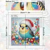 Diamond Painting - Partial Special Shaped Drill - Winter Parrot(Canvas|30*30cm)