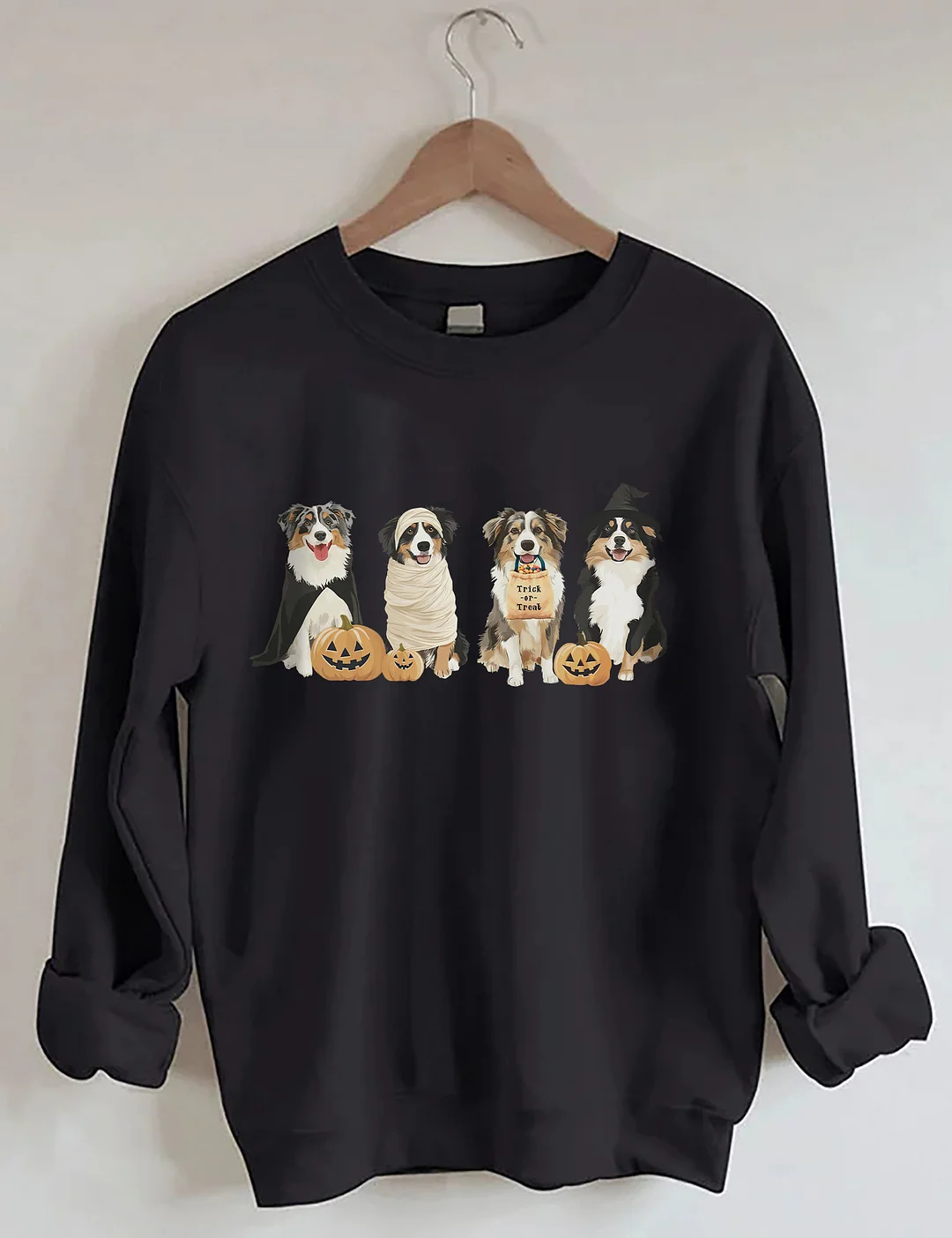 Australian Shepherd Halloween Sweatshirt