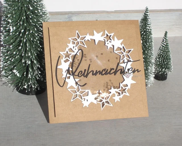 Piggy Craft metal cutting dies cut die mold Star ring decoration Scrapbook paper craft knife mould blade punch stencils dies