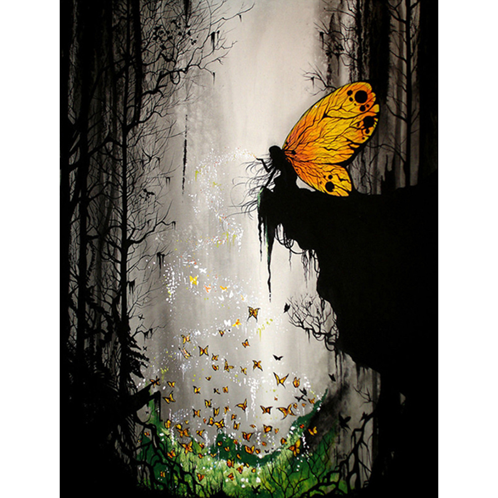 

Butterfly - Round Drill Diamond Painting - 30*40CM, 501 Original