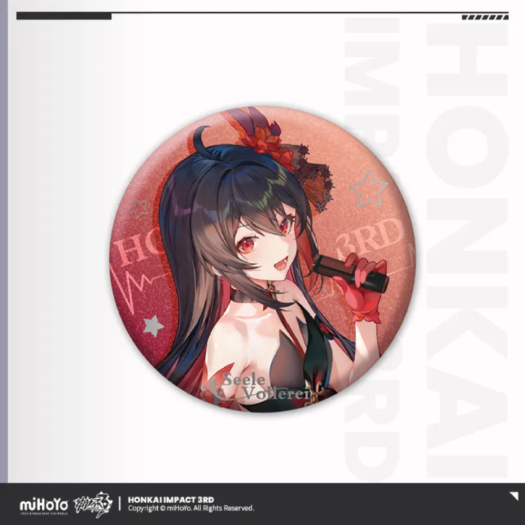 Honkai 3d Concert Badges [Original Honkai Official Merchandise]