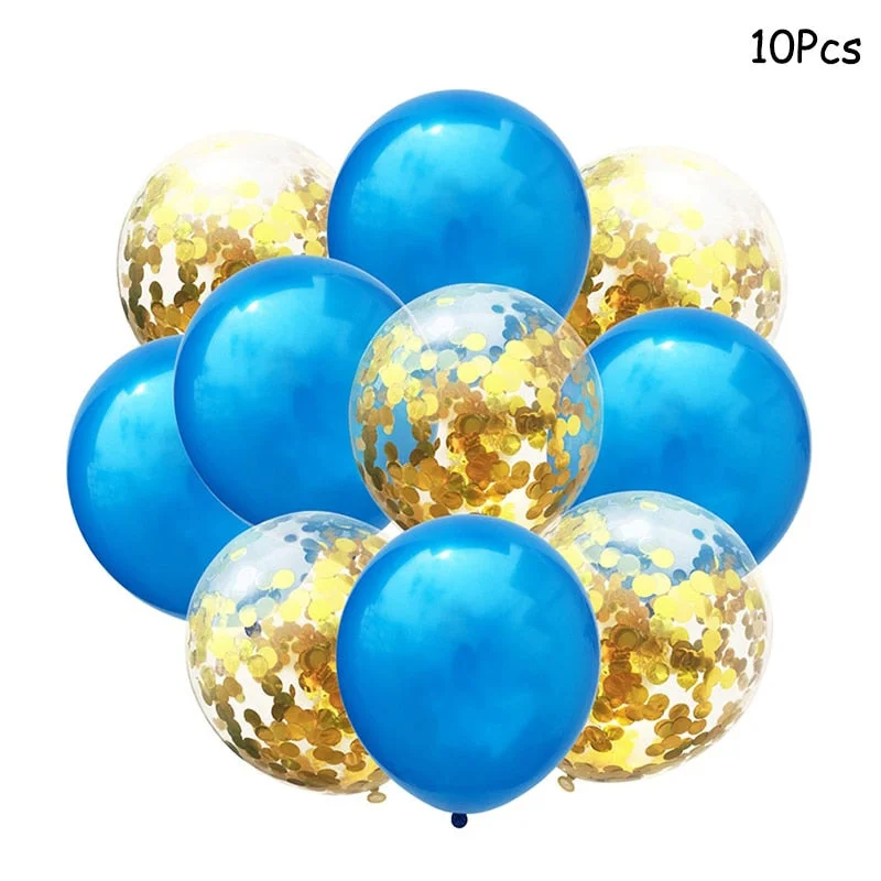 First Birthday Baby Boy Girl Party 1st Birthday Party Decoration Banner Balloons 1 One Year Old Party Baby Shower Decor Supplies