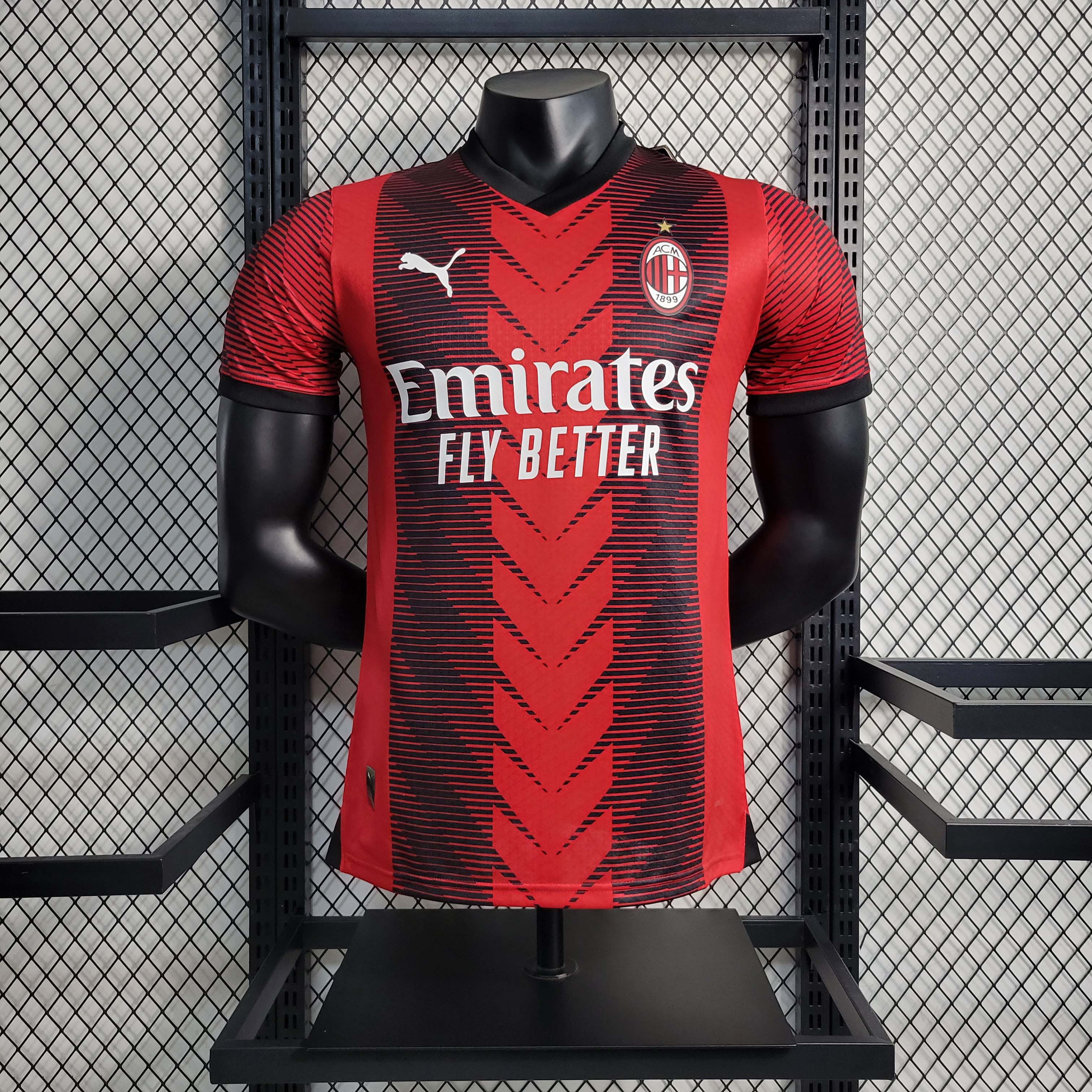 2023-2024 Player AC Milan HomeFootball Shirt 1:1 Thai Quality