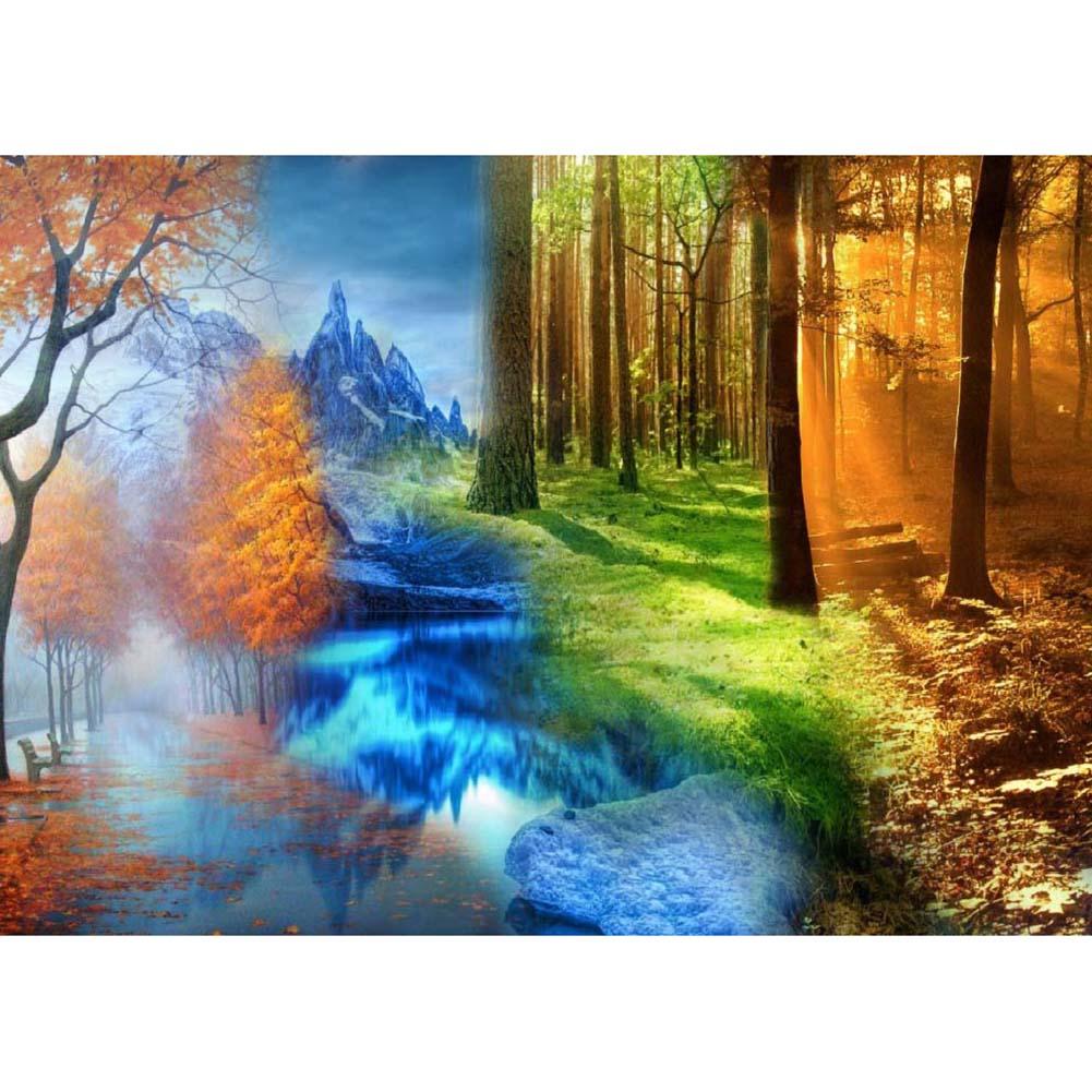 

Natural Landscape-Round Drill Diamond Painting-30*40CM, 501 Original