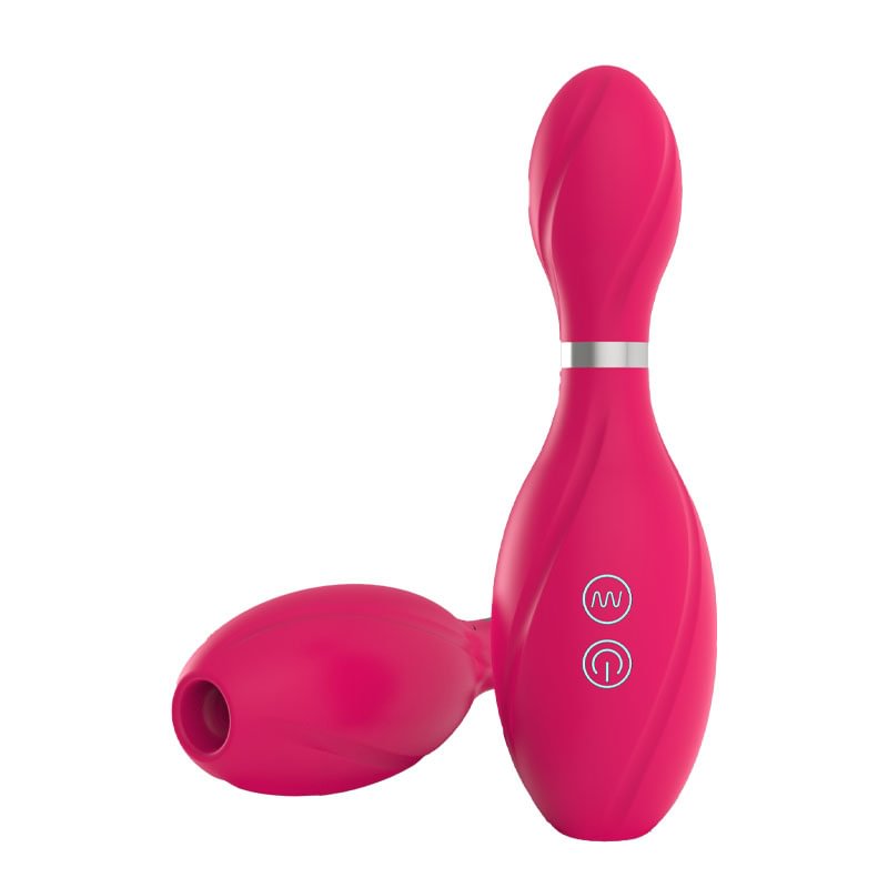 Bowling Vagina Sucking Vibrator Oral Suction Clitoris Stimulator Vibrator
