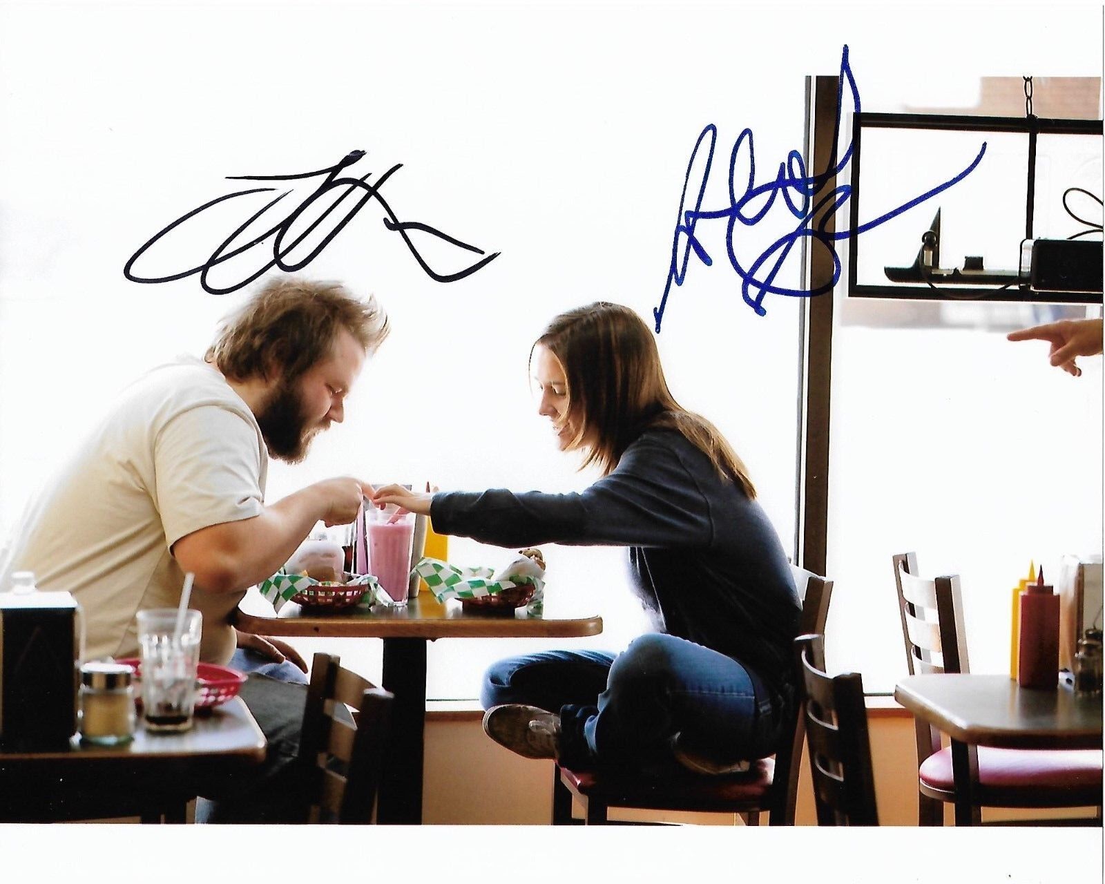 BEST MAN DOWN AUTOGRAPHED Photo Poster painting SIGNED 8X10 #1 TYLER LABINE ADDISON TIMLIN