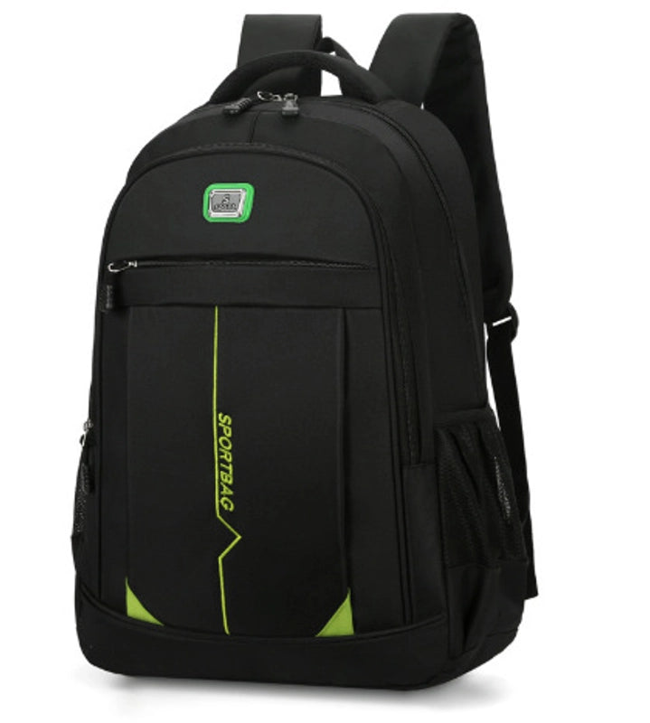 Waterproof Solid Color School Daily School Backpack