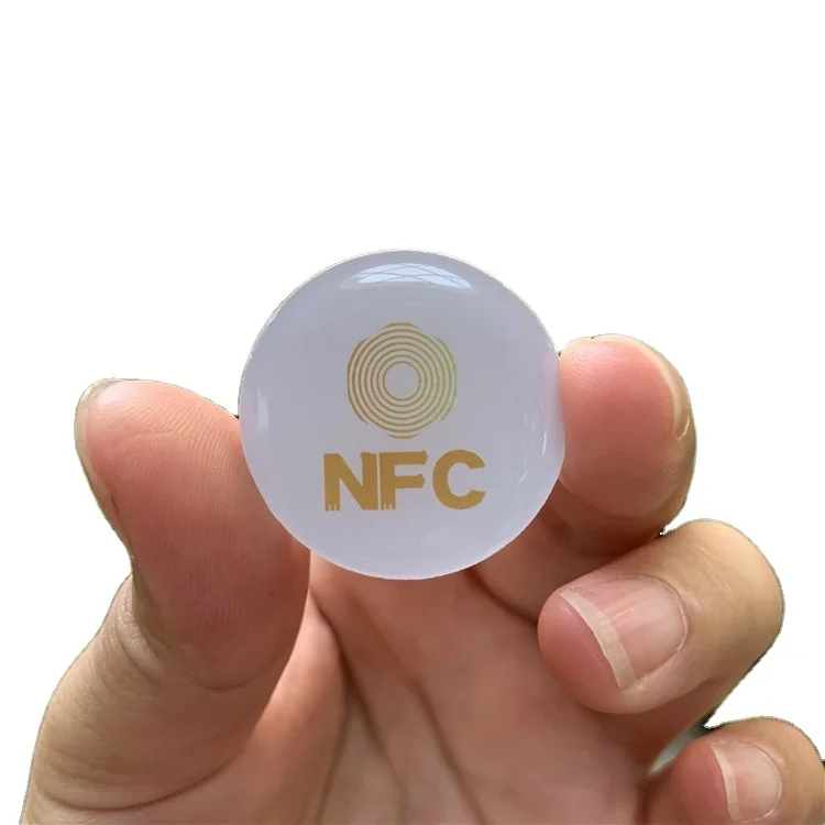 30mm epoxy NFC Business Tap Card Tag