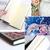 (US Local)Special Shaped Crystal Apple 50 Pages Diamond Painting Notebook for Beginners