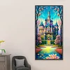 (40*80cm)Castle - Round AB Drill Diamond Painting