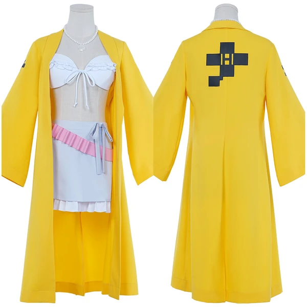 Danganronpa V3: Killing Harmony Coat Belt Outfit Yonaga Angie Halloween Carnival Suit Cosplay Costume