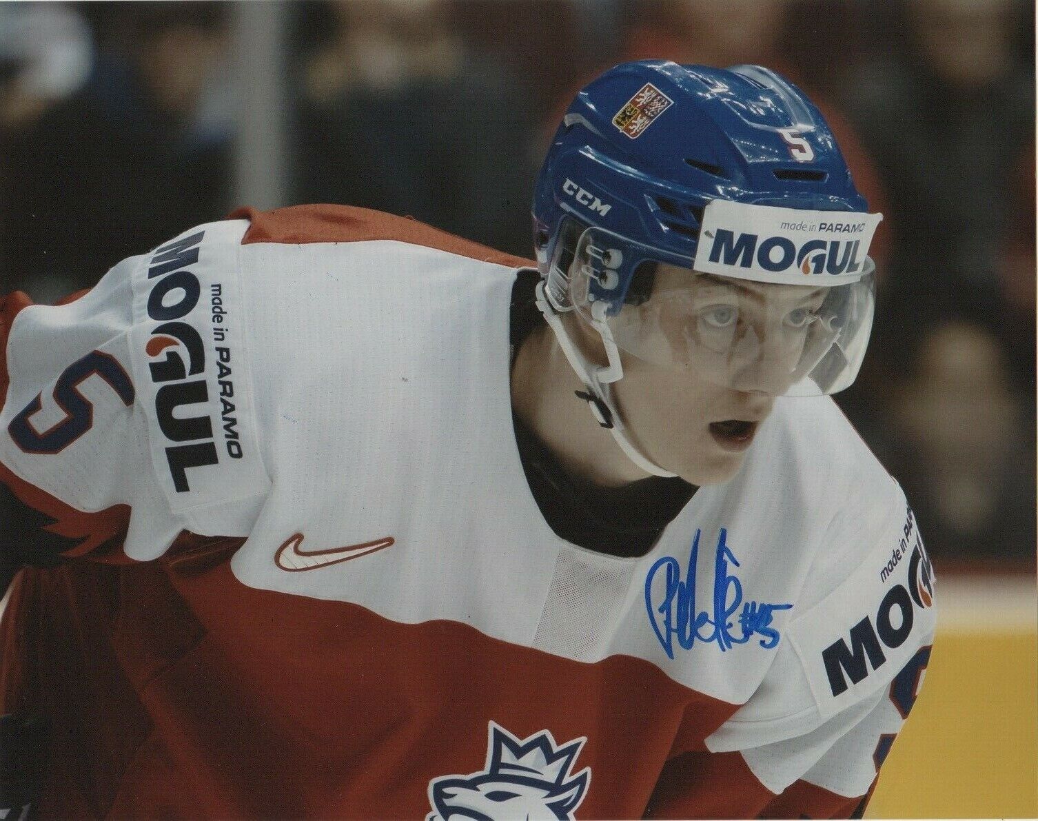 Team Czech Matej Pekar Signed Autographed 8x10 Photo Poster painting COA #1