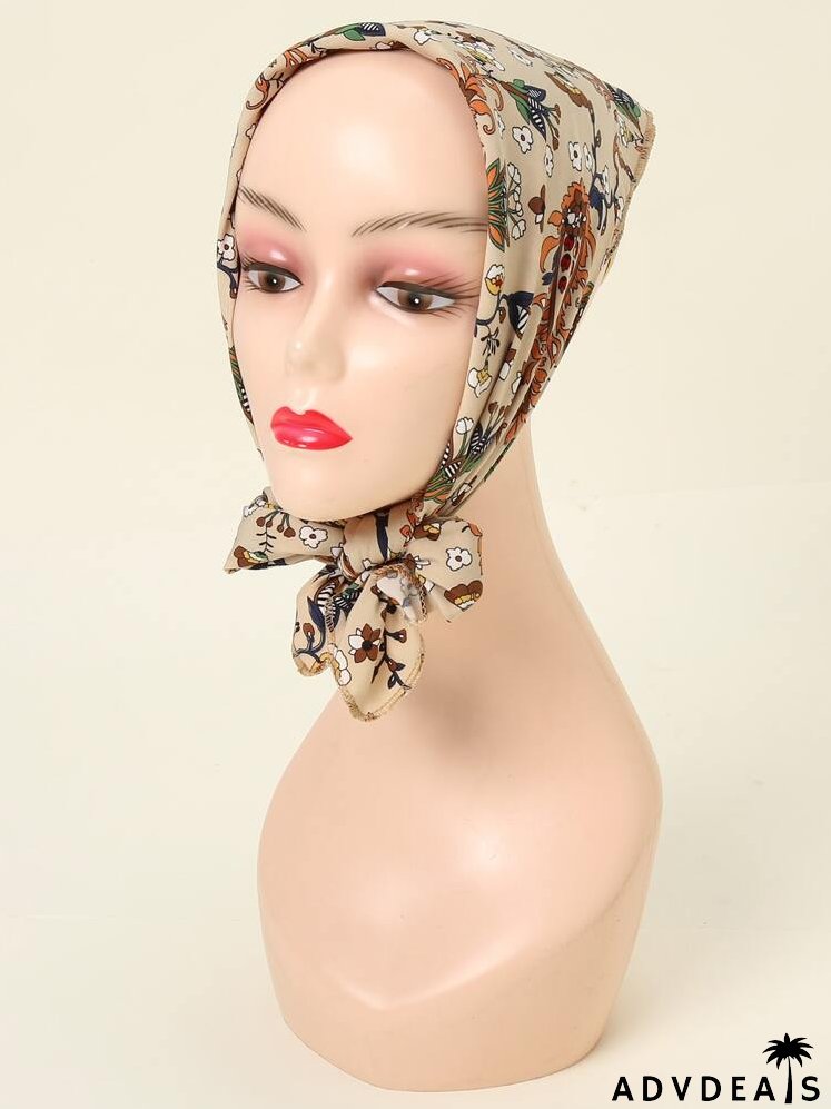 Flower Print Bandana