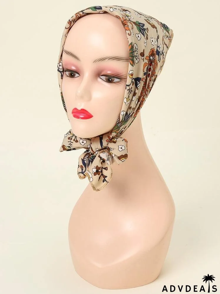 Flower Print Bandana