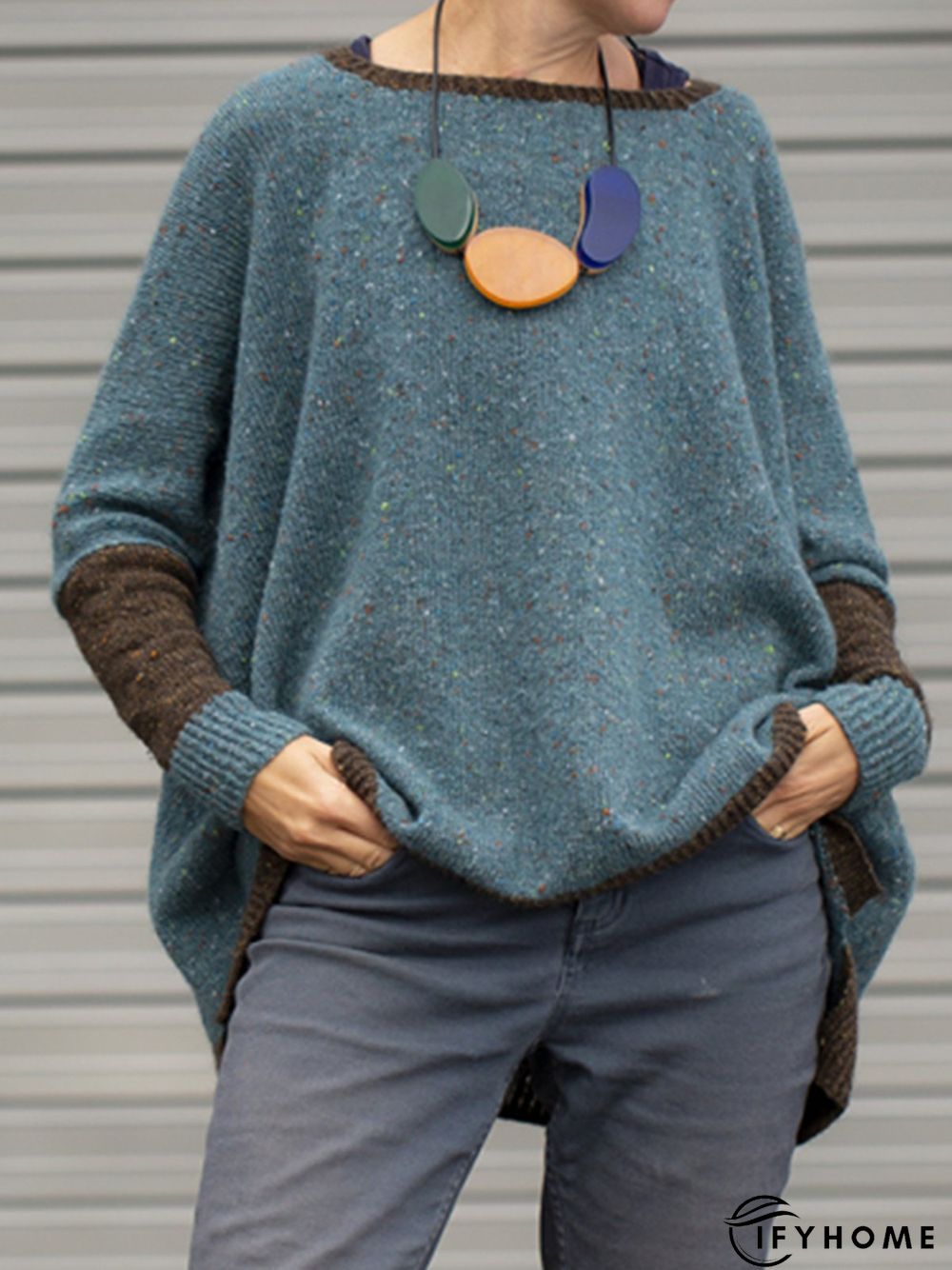 Casual Crew Neck Sweater | IFYHOME