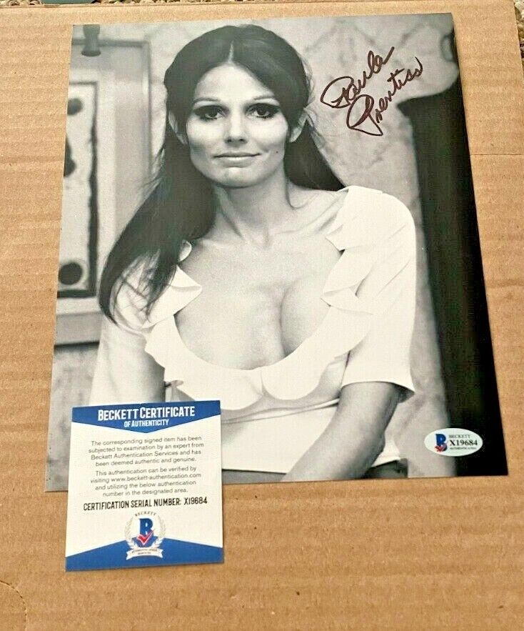 PAULA PRENTISS SIGNED STEPFORD WIVES 8X10 Photo Poster painting BECKETT CERTIFIED