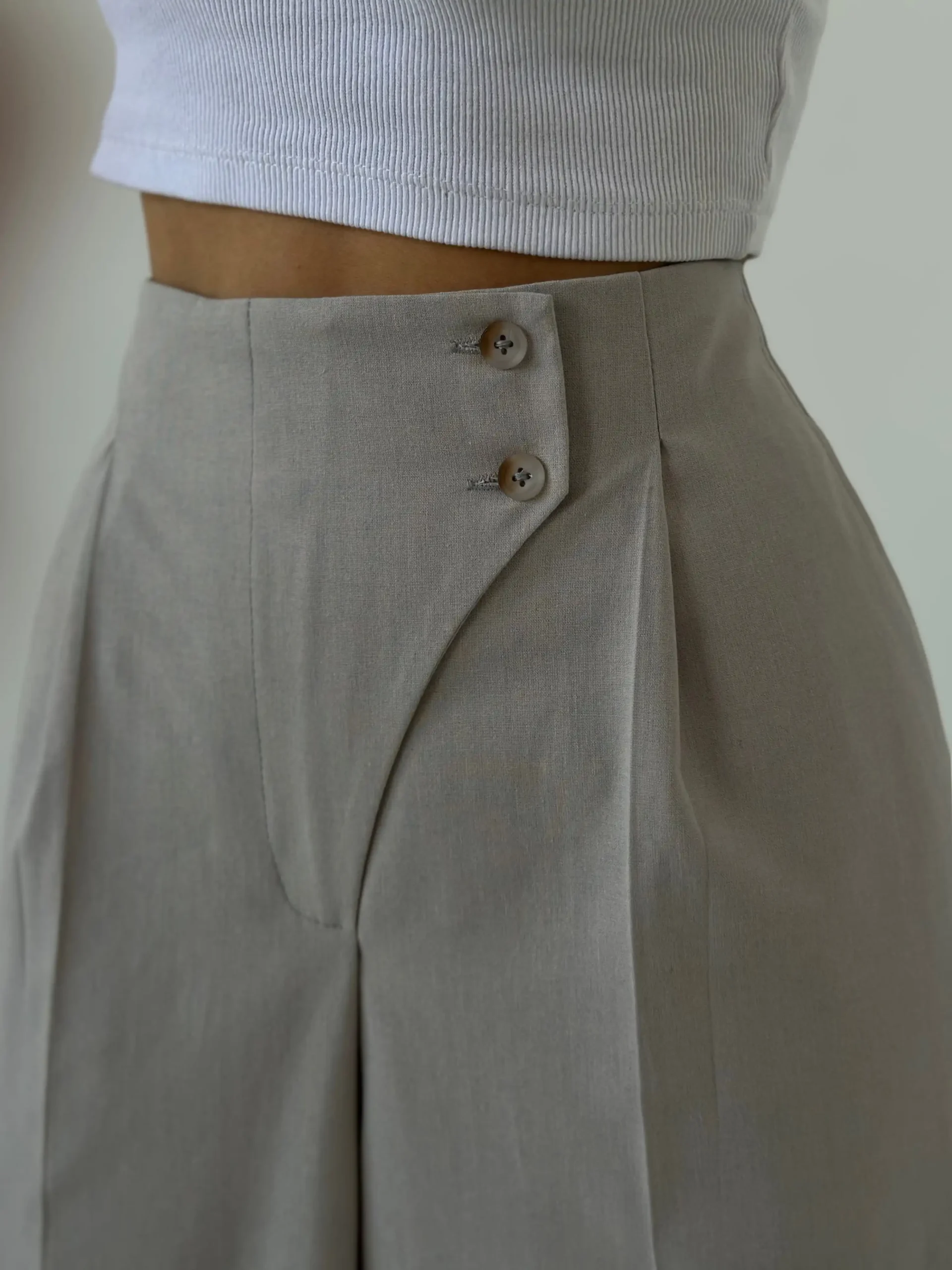 Linen ButtonUp Pants (BUY 2 GET 1 FREE !!!)