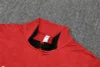 AC Milan  25-26 1/4 Zip Tracksuit Red Chandal