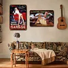 2PCS pin up girls - Panneaux en &eacute;tain m&eacute;tallique(20*30cm/30*40cm)