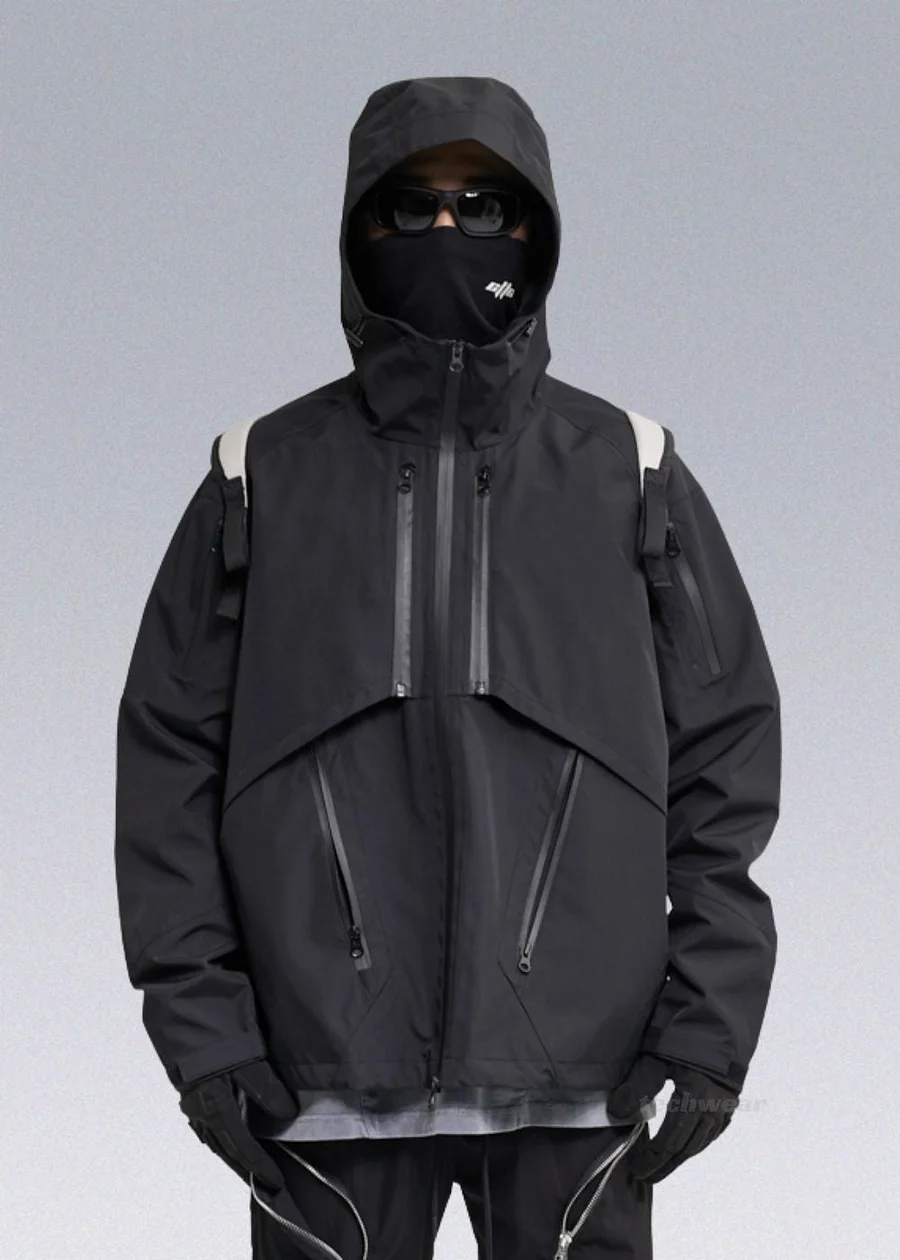 Folding Bag Techwear Jacket - CATSSTAC® - X