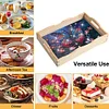 Wooden Butterfly 5D Diamond Painting Tray Art Craft with Handles for Home Decor