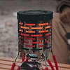 Camping Heating Furnace Mini Winter Warmer Stove Wear-resistant Hiking Equipment
